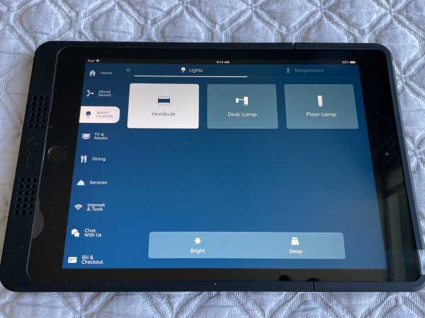 Universal Orlando Resort Adventura Hotel Multi-function iPad