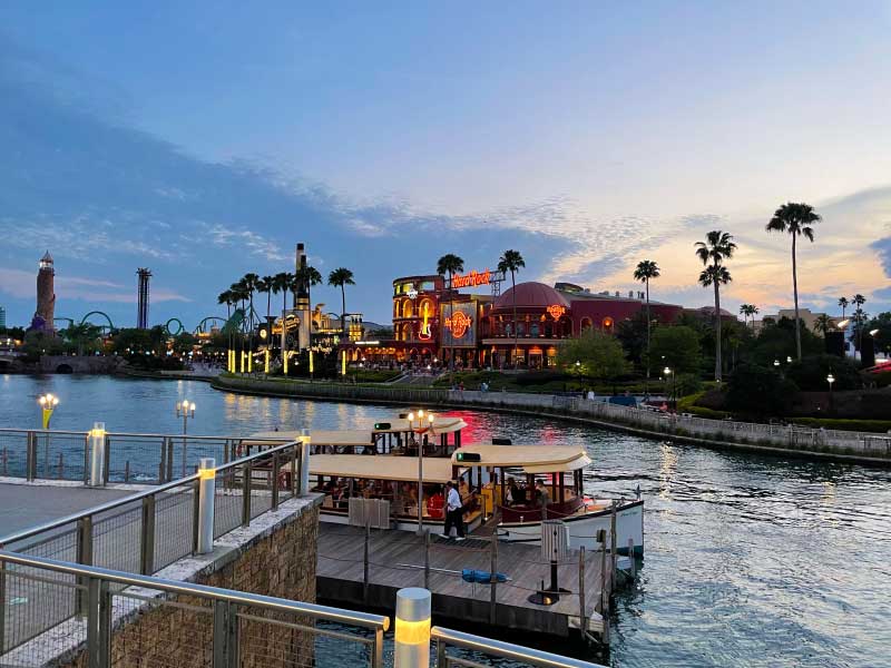 Universal Orlando Resort Water Taxi Service