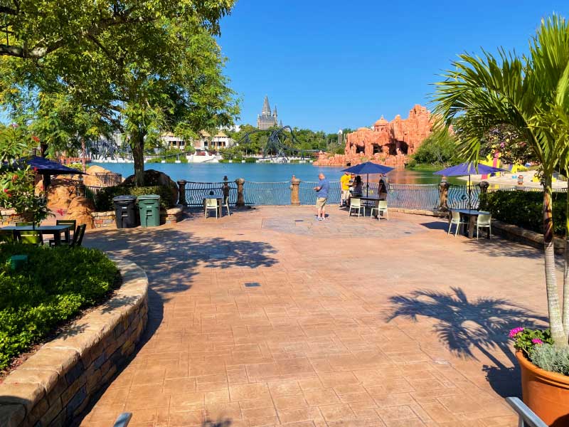 Universal's Islands of Adventure Port of Entry View