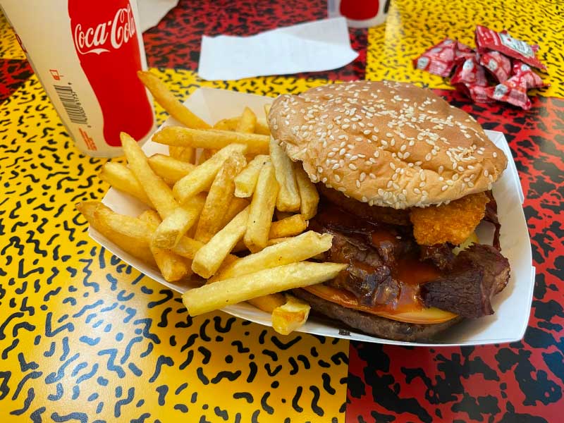 Universal Studios Florida Mel's Tasteless Burger Patty