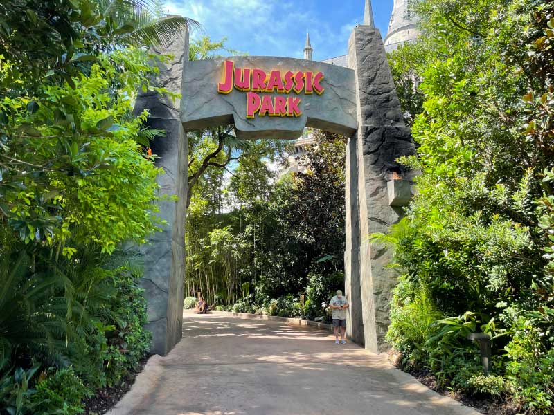 Jurassic Park Entrance